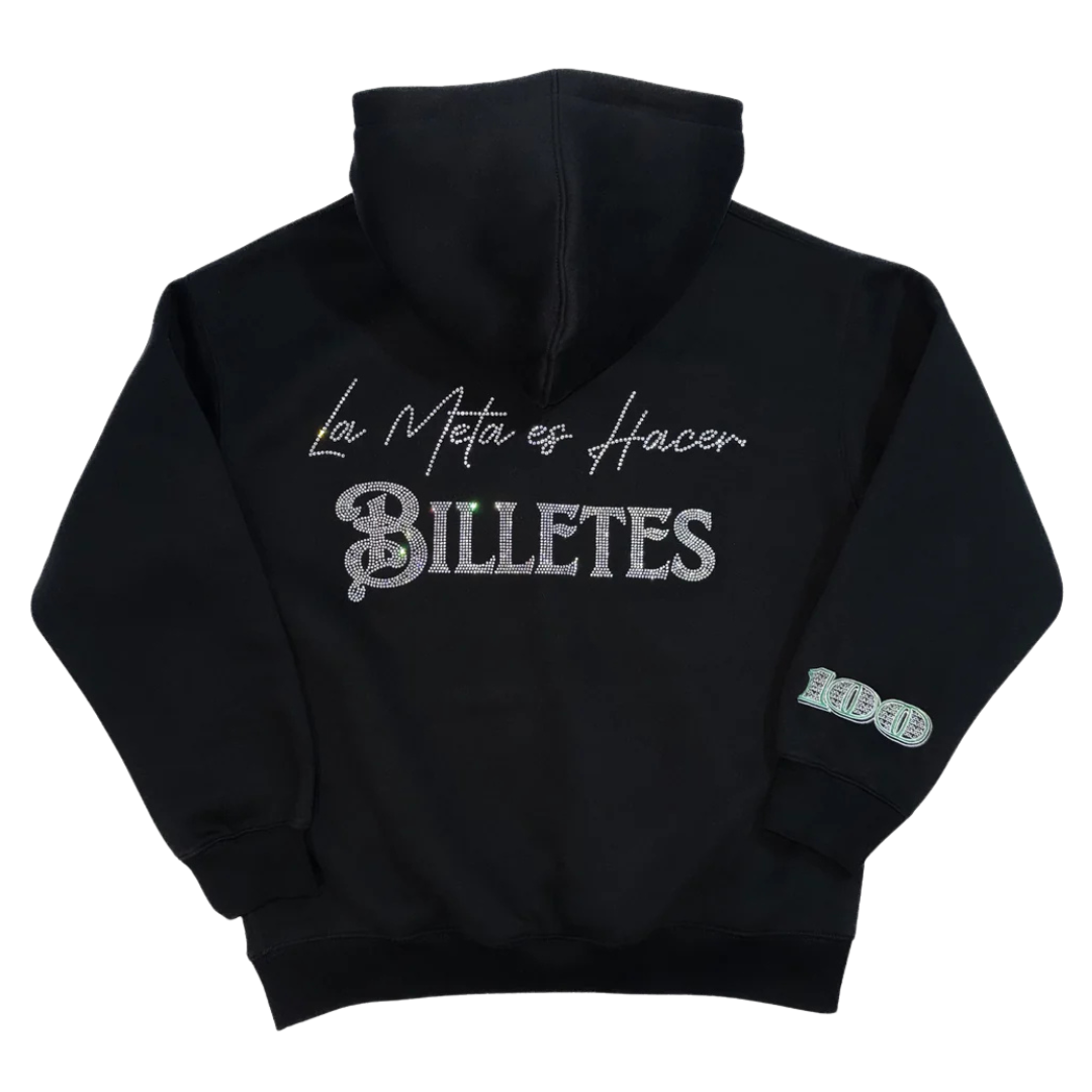 La Meta Rhinestone Hoodie – CHUY RMZ