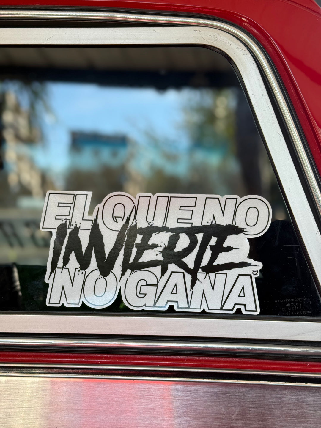 EQNING reflective decal ( mid size)