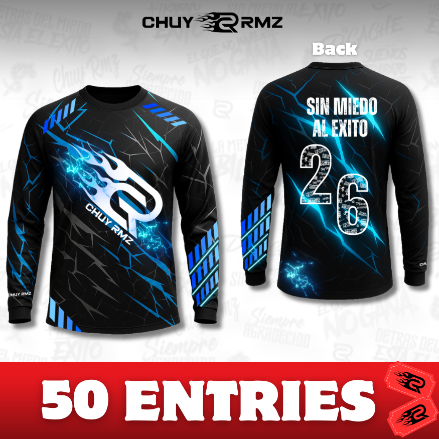 Blue Lightning Jersey