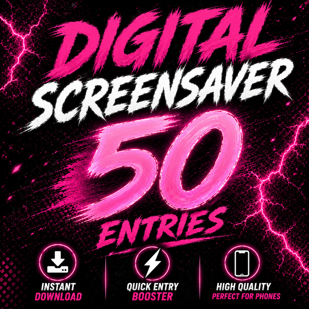 Screensaver + 50 entries