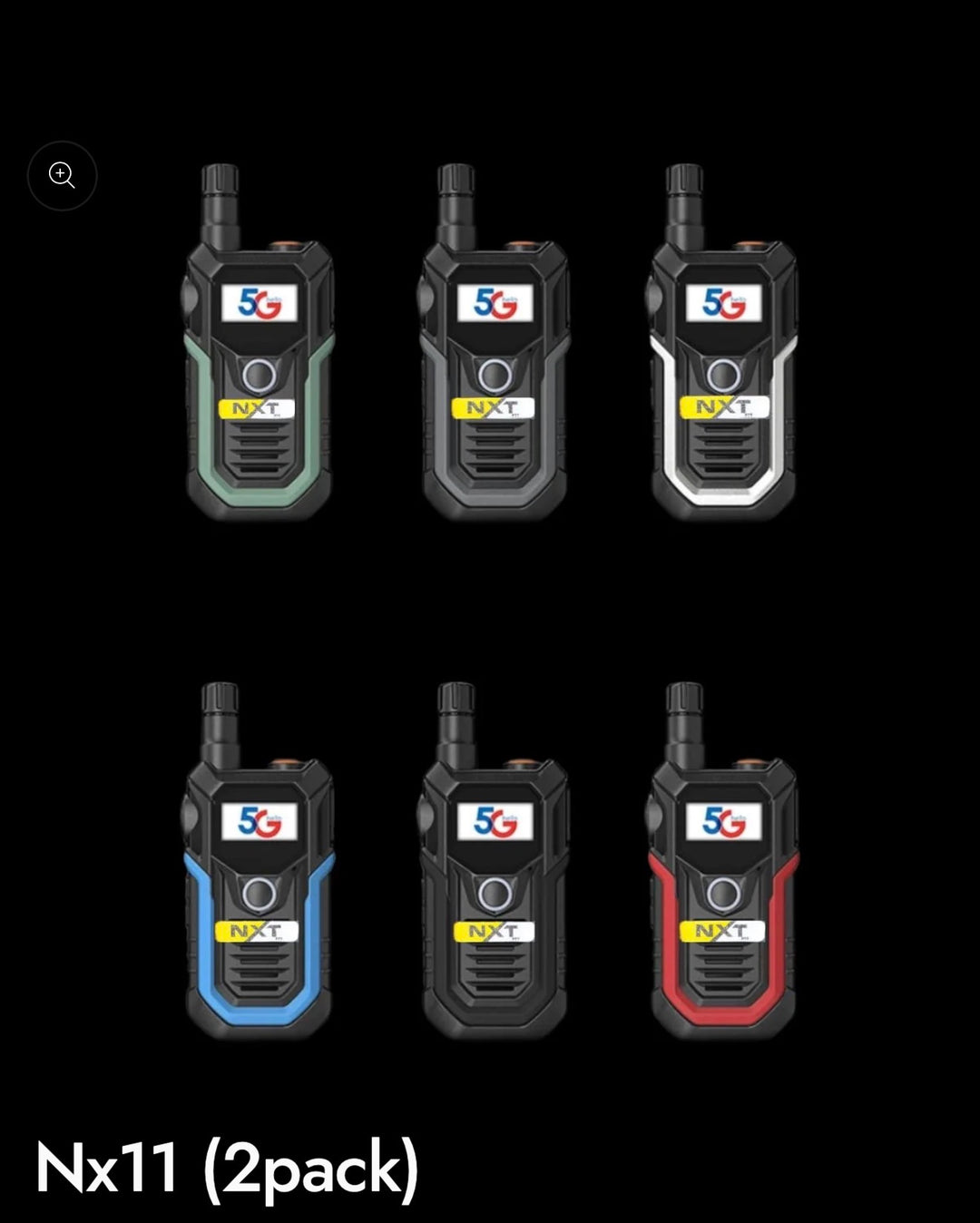 NX11 2 Pack Walkie Talkies