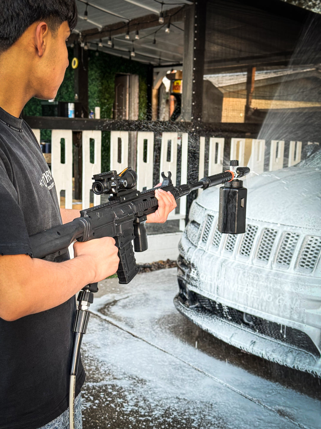 ChuyRMZ Tactical Foam Blaster Pro – 5000 PSI + Soap Cannon