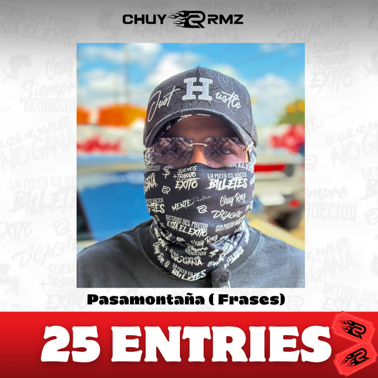 (PREORDER) Pasamontaña / Frases