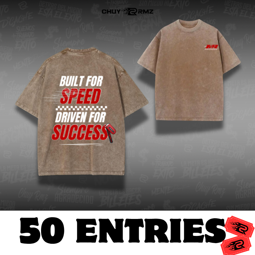Built For Speed T-Shirt X MATEO RMZ